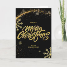 Gold Glittering Typografie