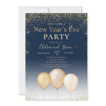 Gold Glitzer Ballon Silvester Party
