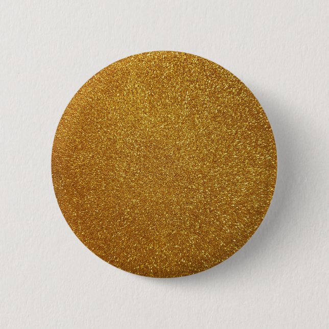Gold Glitzer Button (Vorderseite)