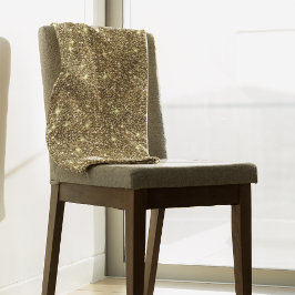 Gold Glitzer Chic Glam Handtuch