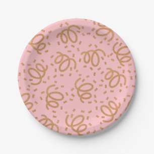 Gold Glitzer Confetti Paper Teller