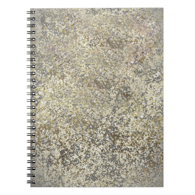 Gold Glitzer Crackle Modern Chic Glam Sparkle Notizblock (Vorderseite)