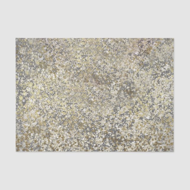 Gold Glitzer Crackle Modern Chic Glam Sparkle Seidenpapier (Vorderseite)