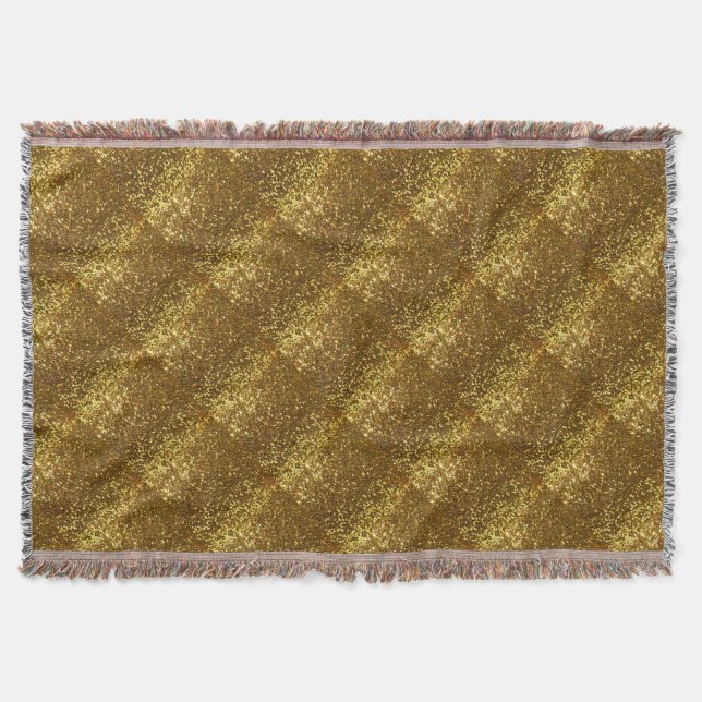 Gold Glitzer Decke (Vorderseite)