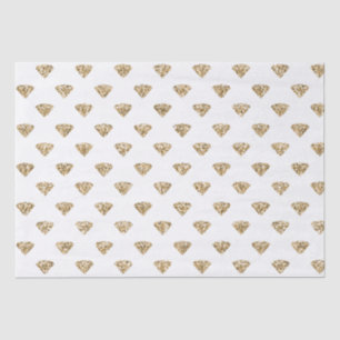 Gold Glitzer Diamonds Seidenpapier