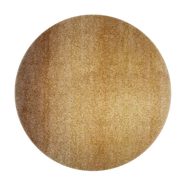 Gold-Glitzer-Effekt Schneidebrett (Vorderseite)