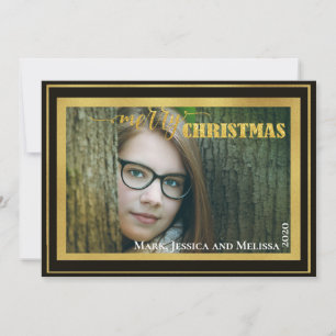 Gold Glitzer ~ Frohe Weihnachten Personalisiertes