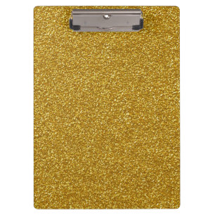 Gold Glitzer, Funkelnd, Glitzer Hintergrund Klemmbrett