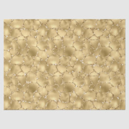 Gold Glitzer Giraffe Print        Seidenpapier