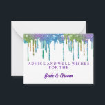 Gold Glitzer Imitate Hochzeitsratenkarte Hinweiskarte<br><div class="desc">Dies ist die leere elegante Gold Glitzer Imitate Foil Wedding Advice Card Business Card. Diese Karte mit Gold-Glitzer. Es ist perfekt wie Hochzeitskarten,  Platzkarten,  Visitenkarten und mehr. Klicken Sie auf die Schaltfläche Anpassen,  um das Design zu personalisieren.</div>
