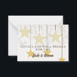 Gold Glitzer Imitate Hochzeitsratenkarte Hinweiskarte<br><div class="desc">Dies ist die leere elegante Gold Glitzer Imitate Foil Wedding Advice Card Business Card. Diese Karte mit Gold-Glitzer. Es ist perfekt wie Hochzeitskarten,  Platzkarten,  Visitenkarten und mehr. Klicken Sie auf die Schaltfläche Anpassen,  um das Design zu personalisieren.</div>