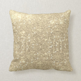 Gold Glitzer Imitate Sparkle Kissen