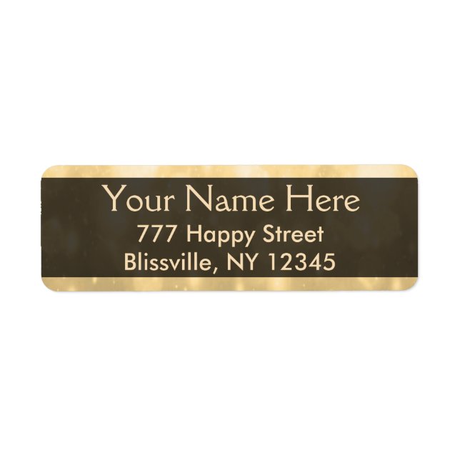 Gold Glitzer Lights (Vorne)