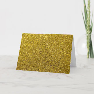 Gold-Glitzer-Muster Karte