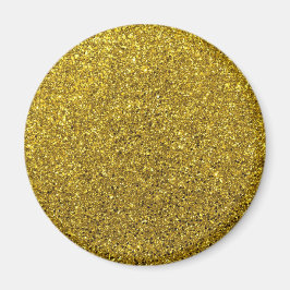 Gold-Glitzer-Muster Magnet