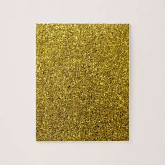 Gold-Glitzer-Muster Puzzle