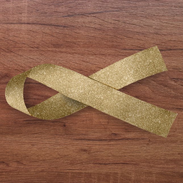 Gold Glitzer Satinband (Gold Glitter Satin Ribbon
)