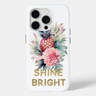Gold Glitzer Shine Ananas Case-Mate iPhone Hülle