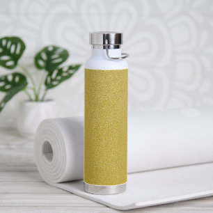 Gold Glitzer, Sparkle, Glitzer Hintergrund Trinkflasche