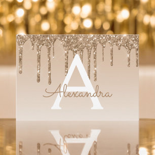 Gold Glitzer Sweet 16 Save the Date Einladung