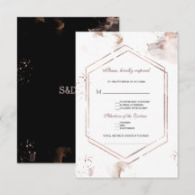 Gold Glitzer Washes Frame Song Anfrage Hochzeit
