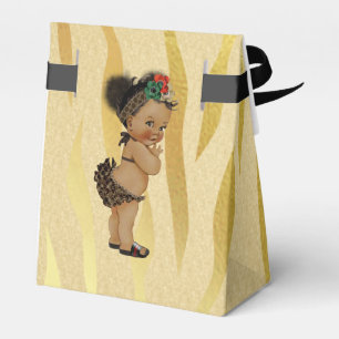 Gold Glitzer Zebradruck Gefallenbox Geschenkschachtel