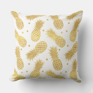 Gold Glitzy Ananas Kissen