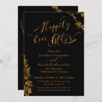 Gold glücklich immer nach mit Botanicals auf schwa