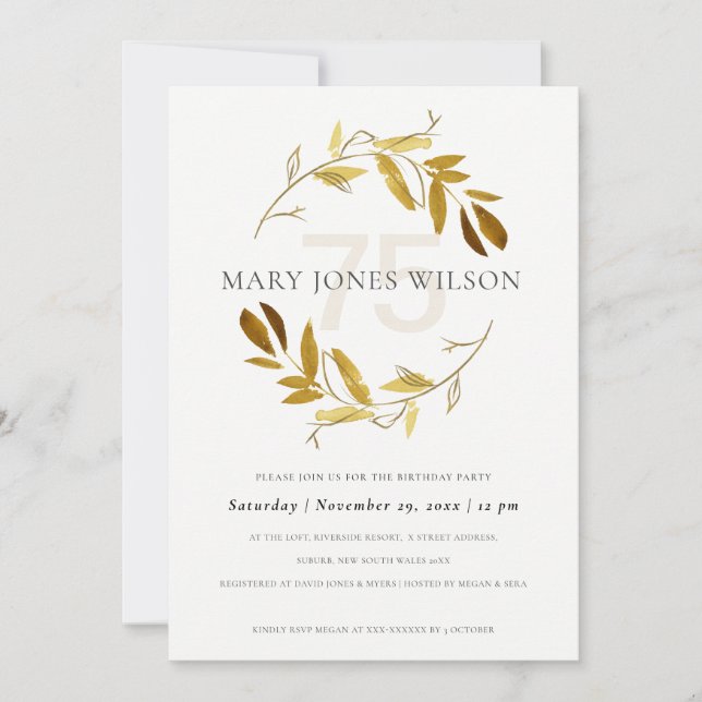 GOLD GOLD FAUNA SCHREIBT JEDE ALTERSKARTE MIT 75 G DANKESKARTE (Vorderseite)