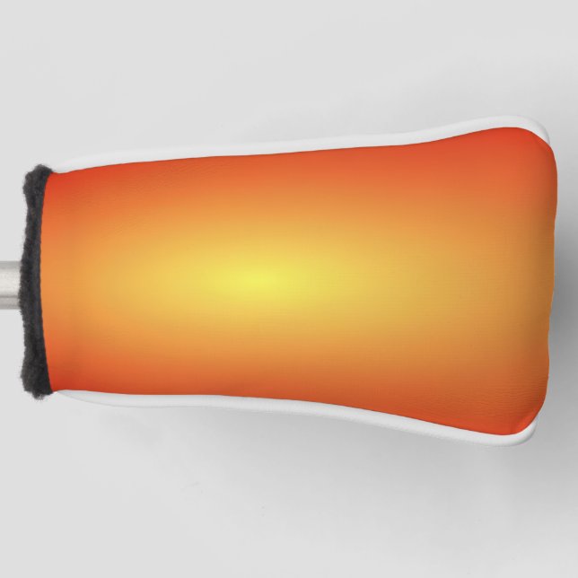 Gold Golf Headcover (Vorderseite)