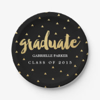 Gold Grad Imitate Foil Graduation Party Teller