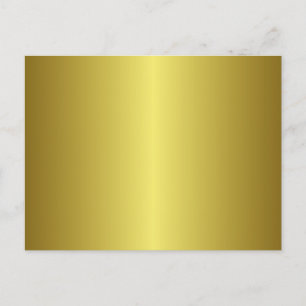 Gold Gradient Imitate belichten Hintergrund Postkarte