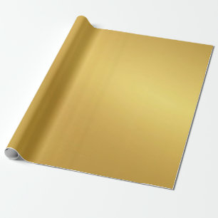 Gold Gradient Mate Wrapping Paper Geschenkpapier