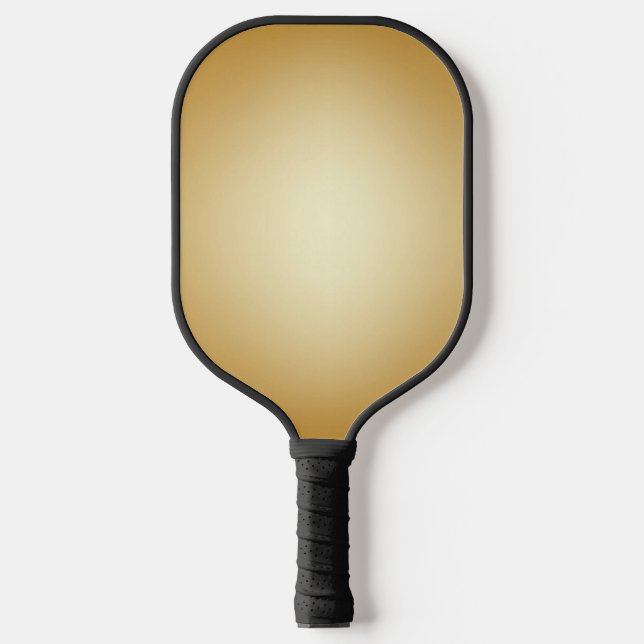 Gold Gradient Pickleball Schläger (Vorderseite)