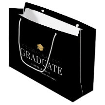 Gold Graduation Cap Black Abschluss