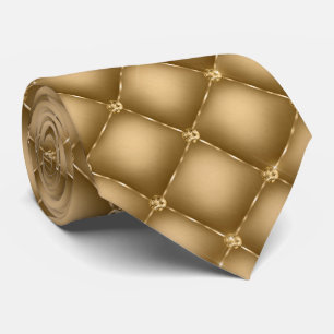 Gold Grau Hintergrund und Perlen Krawatte