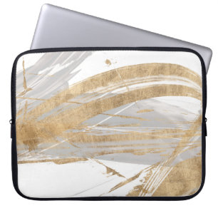 Gold & Grau Laptopschutzhülle