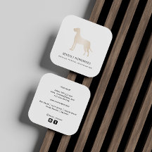 Gold Great Dane Dog Walker Trainer Welpe sitzen