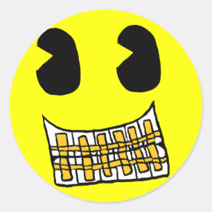 Gold Grill Sticker
