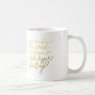 Gold "größere" TraumTasse Tasse