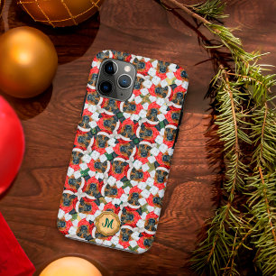 Gold Grüner Deutscher Schäferhund Süßer Hund Weihn Case-Mate iPhone Hülle
