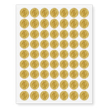 Gold Gye Nyame African Adinka 3 Zoll Runde