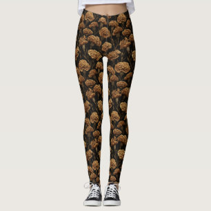 Gold Gym Nelken-Anhänger Brautjungfer Leggings