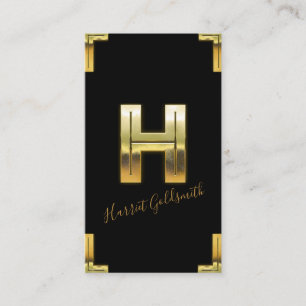 Gold H Erstkauf- und Grenzwertkarte Visitenkarte