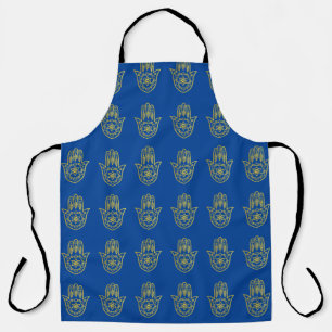 Gold Hamsa Hand of God Apron Schürze