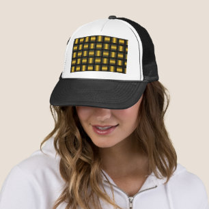 Gold Hat Golden Lattice Truckerkappe