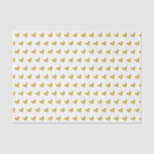 Gold Heart Seidenpapier