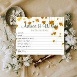Gold Hearts Tropfen beim Hochzeitsempfang wünscht<br><div class="desc">Hochzeitsratgeber und wünscht Karten für Braut- und Bräutigam-Sake,  Wünsche für Mr. & Mrs. - Brautparty,  Bachelorette Games.</div>