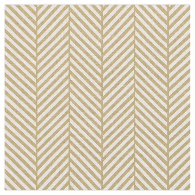 Gold Herringbone - Tamera Stoff (Nahaufnahme)