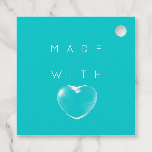 Gold Herzlichen Dank an den Ozean Geschenkanhänger (Rückseite)